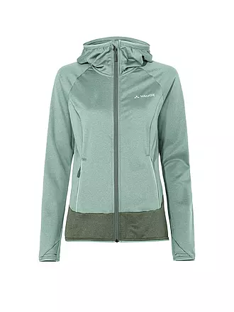 VAUDE | Chaqueta polar con capucha Tekoa II para mujer | hellgrün